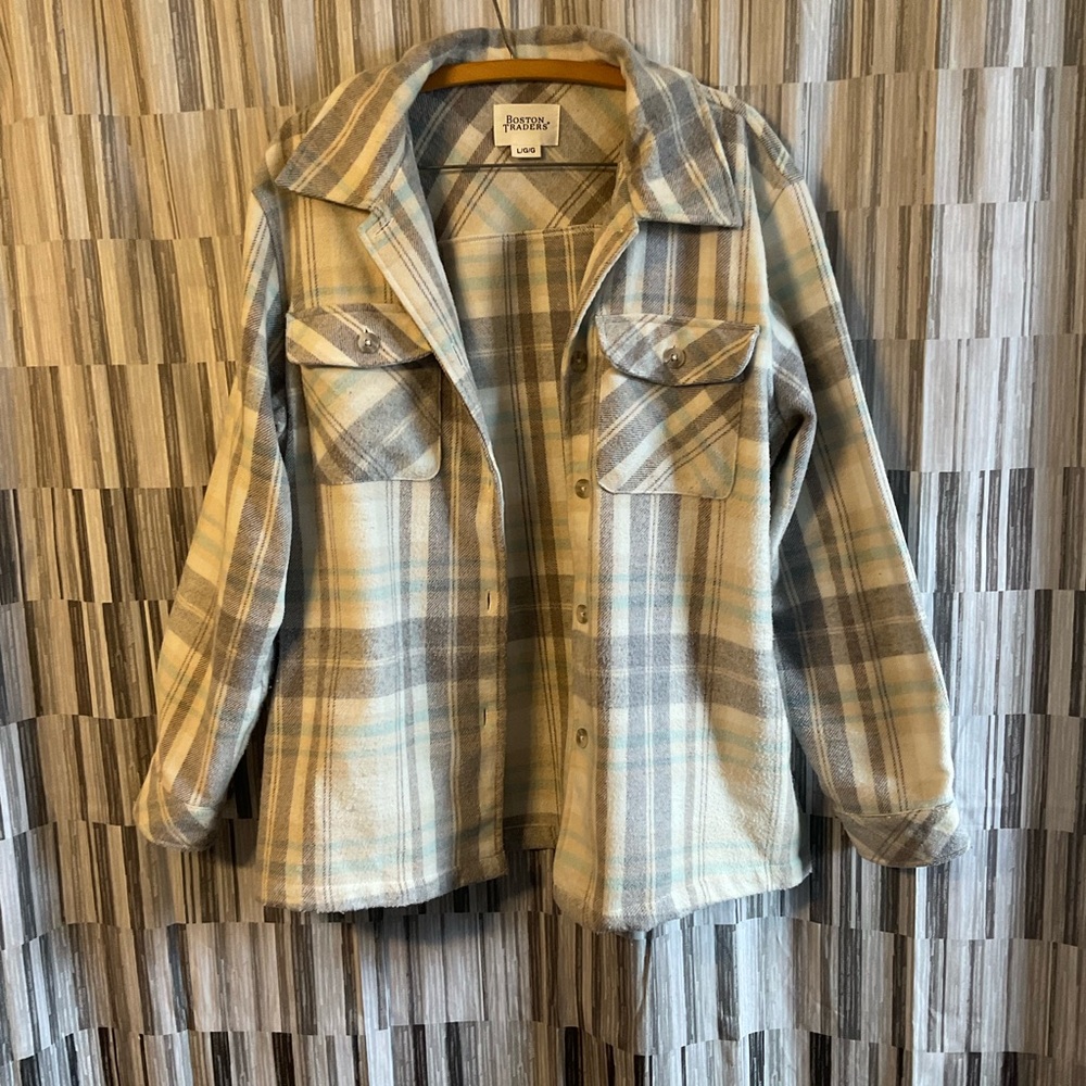 Boston Traders plaid coat